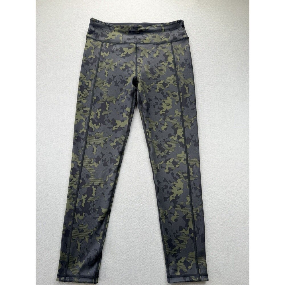 Sweaty Betty Camo Leggings Women’s Size L Green Camouflage Activewear